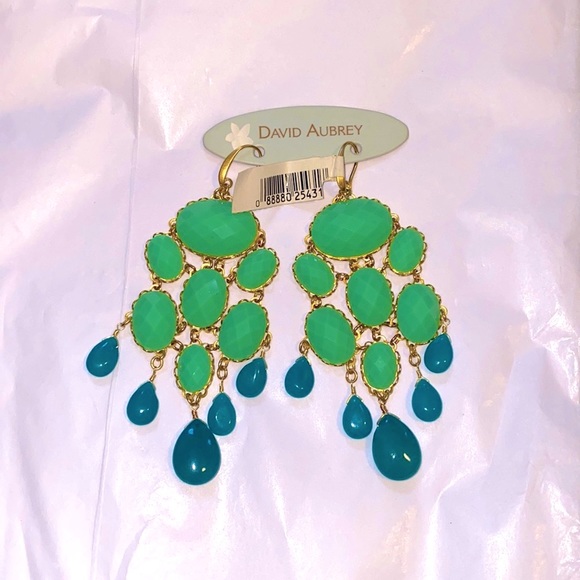 david aubrey Jewelry - NWT chandelier earrings